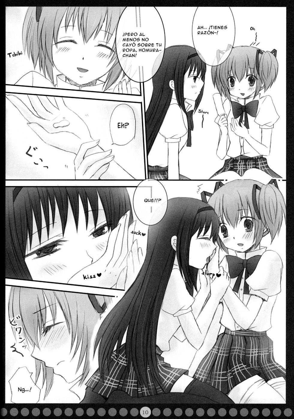 (C90) [RED HEART (Akamori Rihina)] ICE HEAT (Puella Magi Madoka Magica) [Spanish] - Page 10