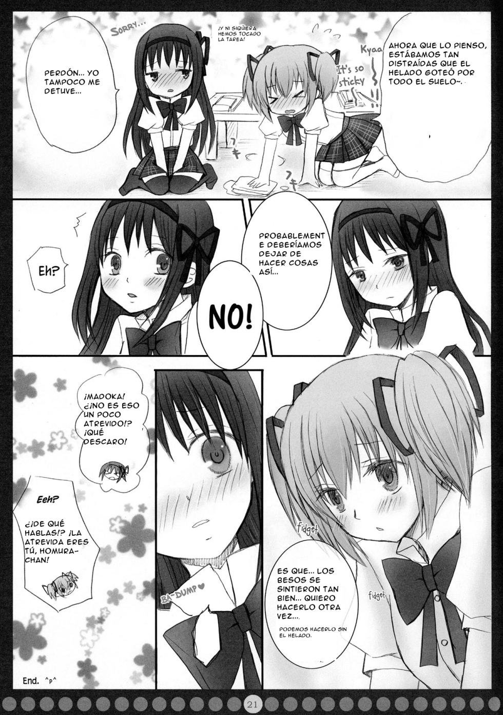 (C90) [RED HEART (Akamori Rihina)] ICE HEAT (Puella Magi Madoka Magica) [Spanish] - Page 21
