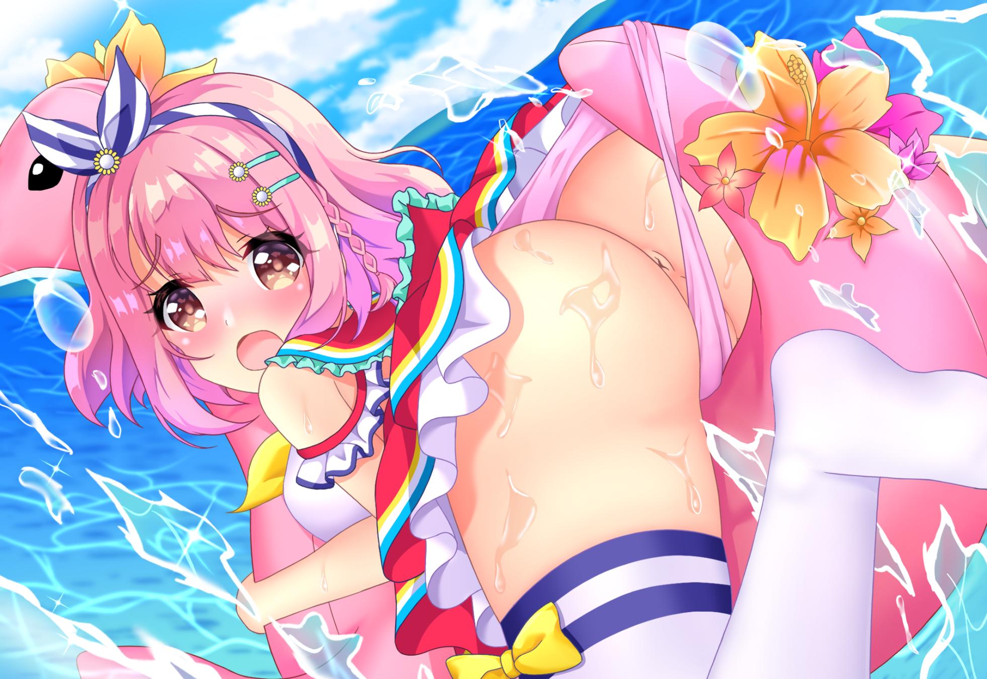 (C106) [Tada no Ishi] Dojikko Kanojo to DokiDoki Natsu no Omoide (O.N.G.E.K.I.) - Page 3