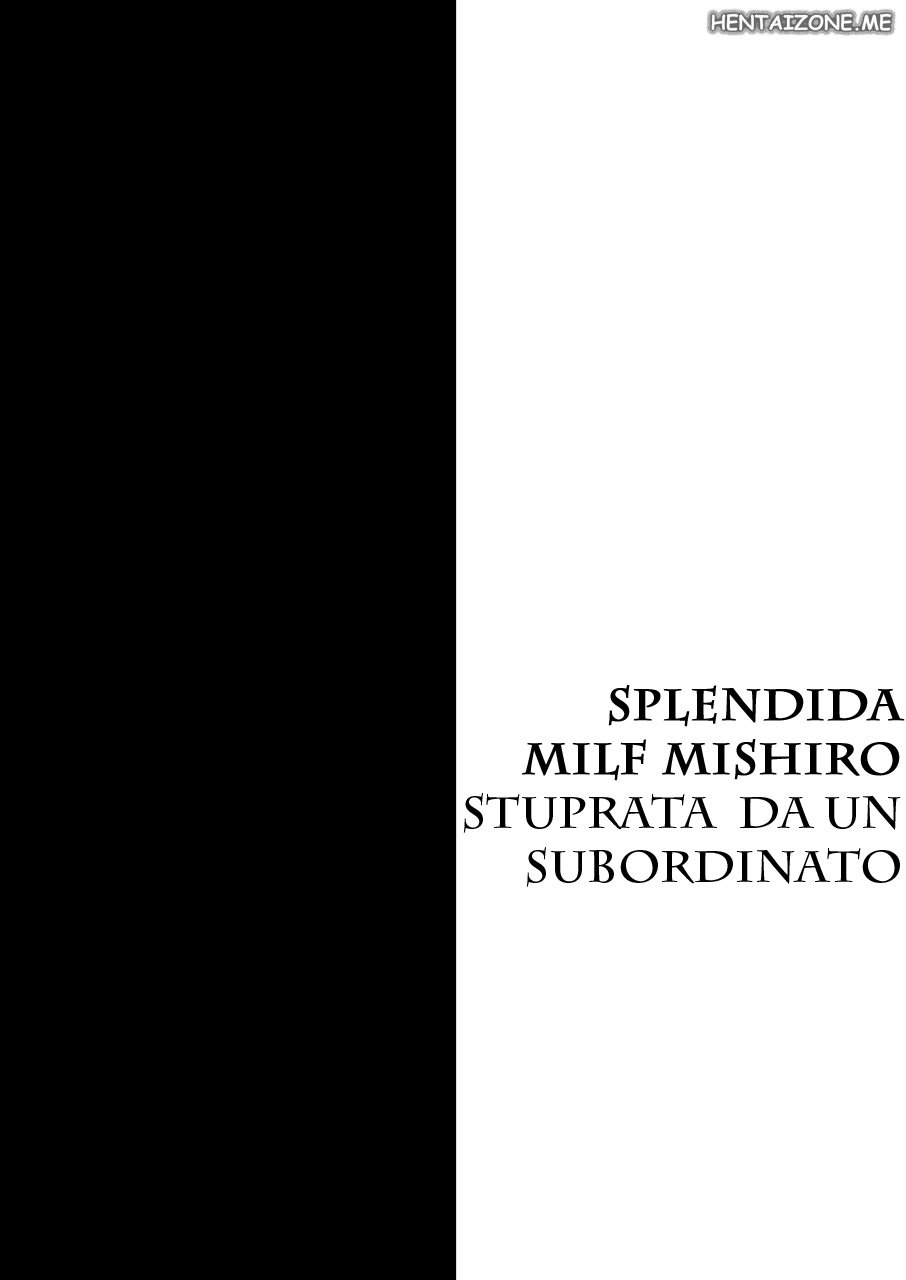 (C89) [1787 (Macaroni and Cheese)] Bijukujo Mishiro: Toshishita no Buka ni Ryoujoku | Cronache di Una Milf (THE IDOLM@STER CINDERELLA GIRLS) [Italian] - Page 3