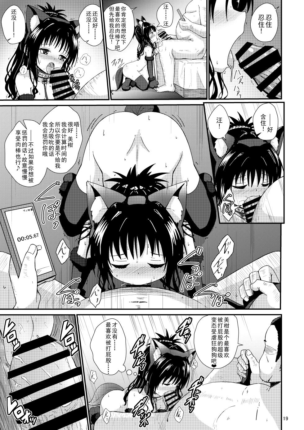 [Aiirosakura (Aikawa Ryou)] Mikan no Ecchi na Hon 4 (To LOVE-Ru) [Chinese] [Digital] - Page 18