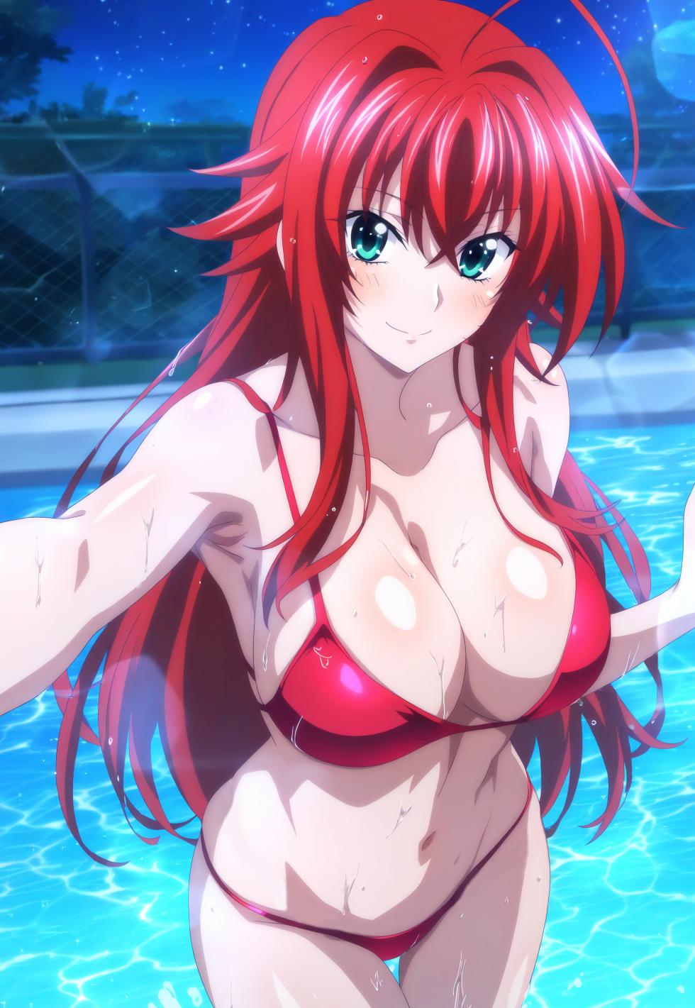 [Tofuro]リアス・グレモリー Rias Gremory 3 [AI Generated] - Page 1