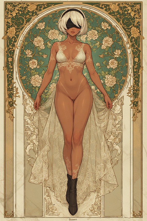 Falcon Angel AI - Nier 2B part 2 [AI Generated] - Page 2