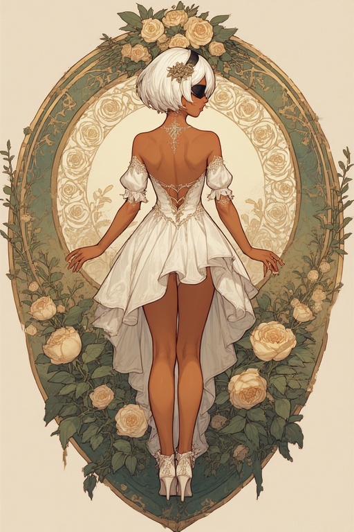 Falcon Angel AI - Nier 2B part 2 [AI Generated] - Page 23