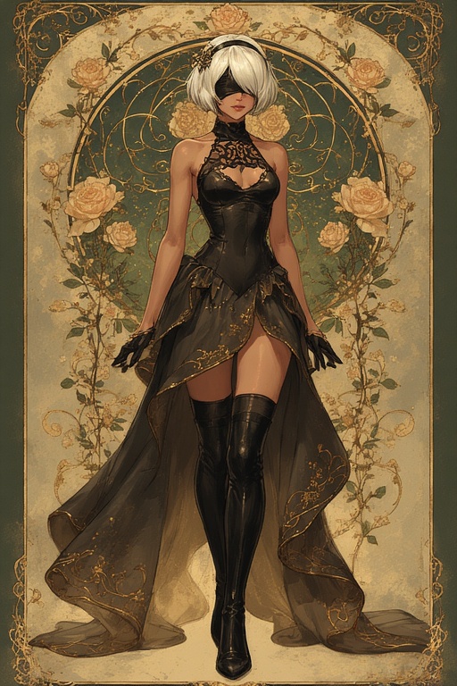 Falcon Angel AI - Nier 2B part 2 [AI Generated] - Page 28