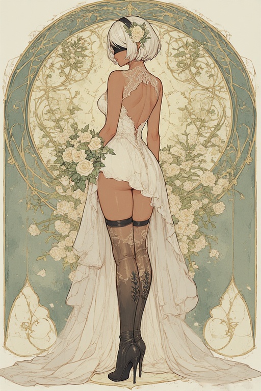 Falcon Angel AI - Nier 2B part 2 [AI Generated] - Page 33