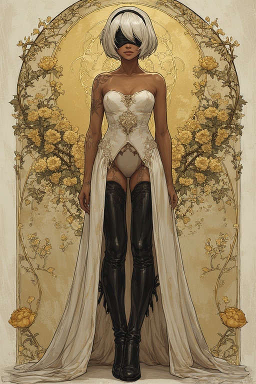 Falcon Angel AI - Nier 2B part 2 [AI Generated] - Page 36