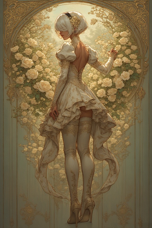 Falcon Angel AI - Nier 2B part 2 [AI Generated] - Page 37