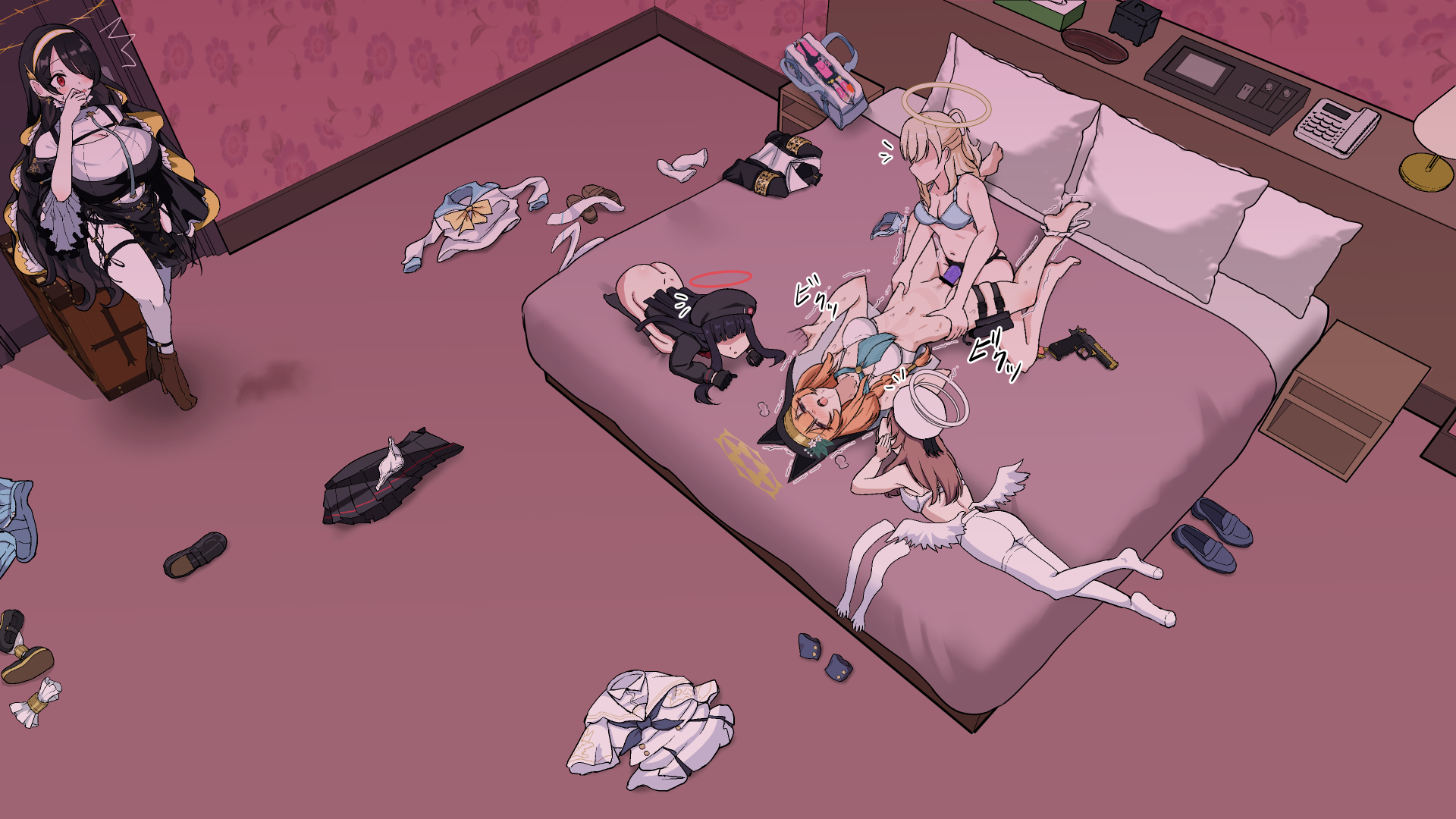 [jody-subrou] Trinity Lesbian Orgy (Blue Archive) - Page 12