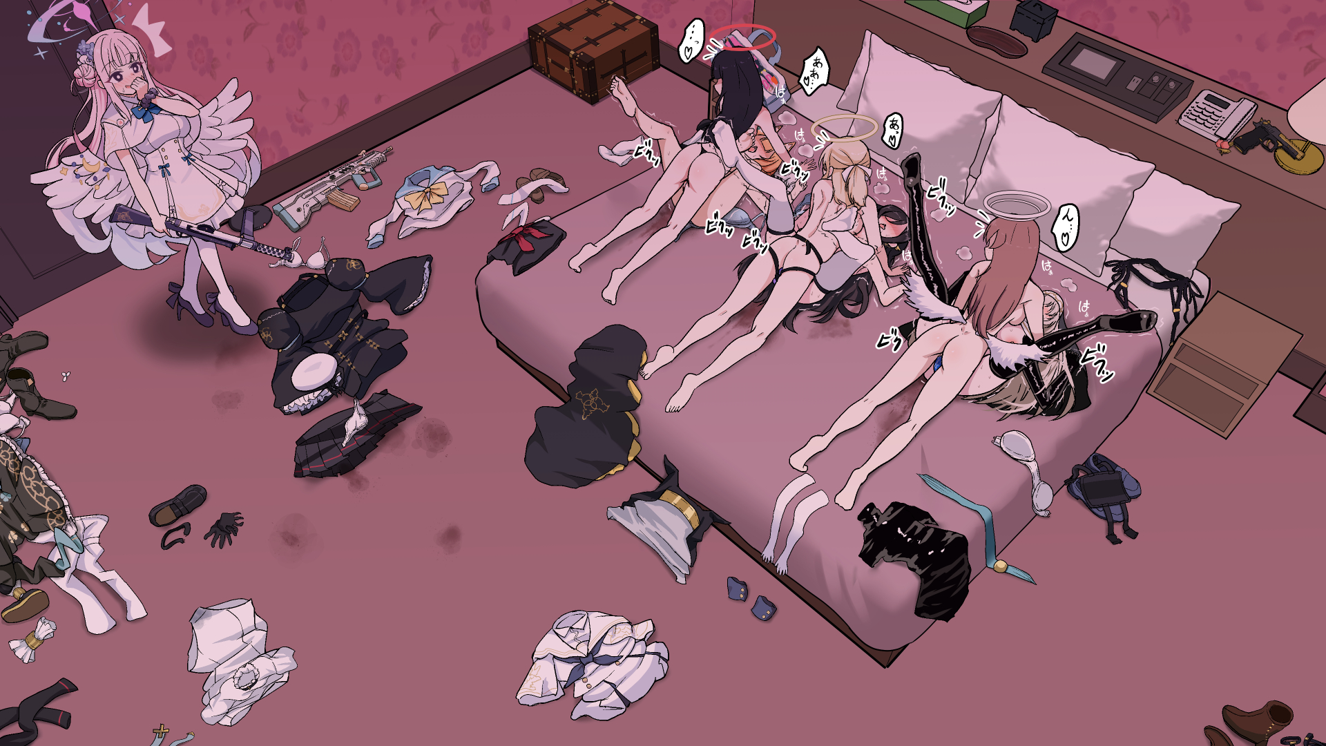 [jody-subrou] Trinity Lesbian Orgy (Blue Archive) - Page 27