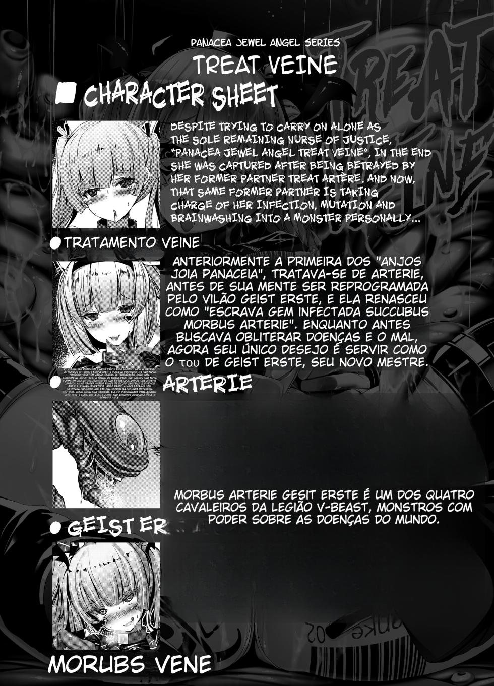 [Tori no Oishii Tokoro (Torisan)] Seiten Souseki Treat Vennu ~Jaaku ni Mune no Seigi o Yugamerareshi Aoki Seitenshi~ | Panacea Jewel Angel Treat Veine [Portuguese-BR] (TR-28) [Digital] - Page 3