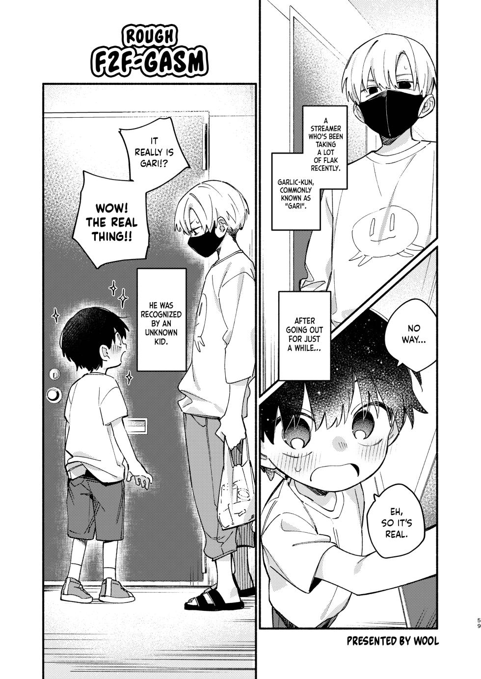 [wool] Riatotsuougasm | Rough F2F-Gasm (Chie to Wa) [English] {Chin²} [Digital] - Page 1