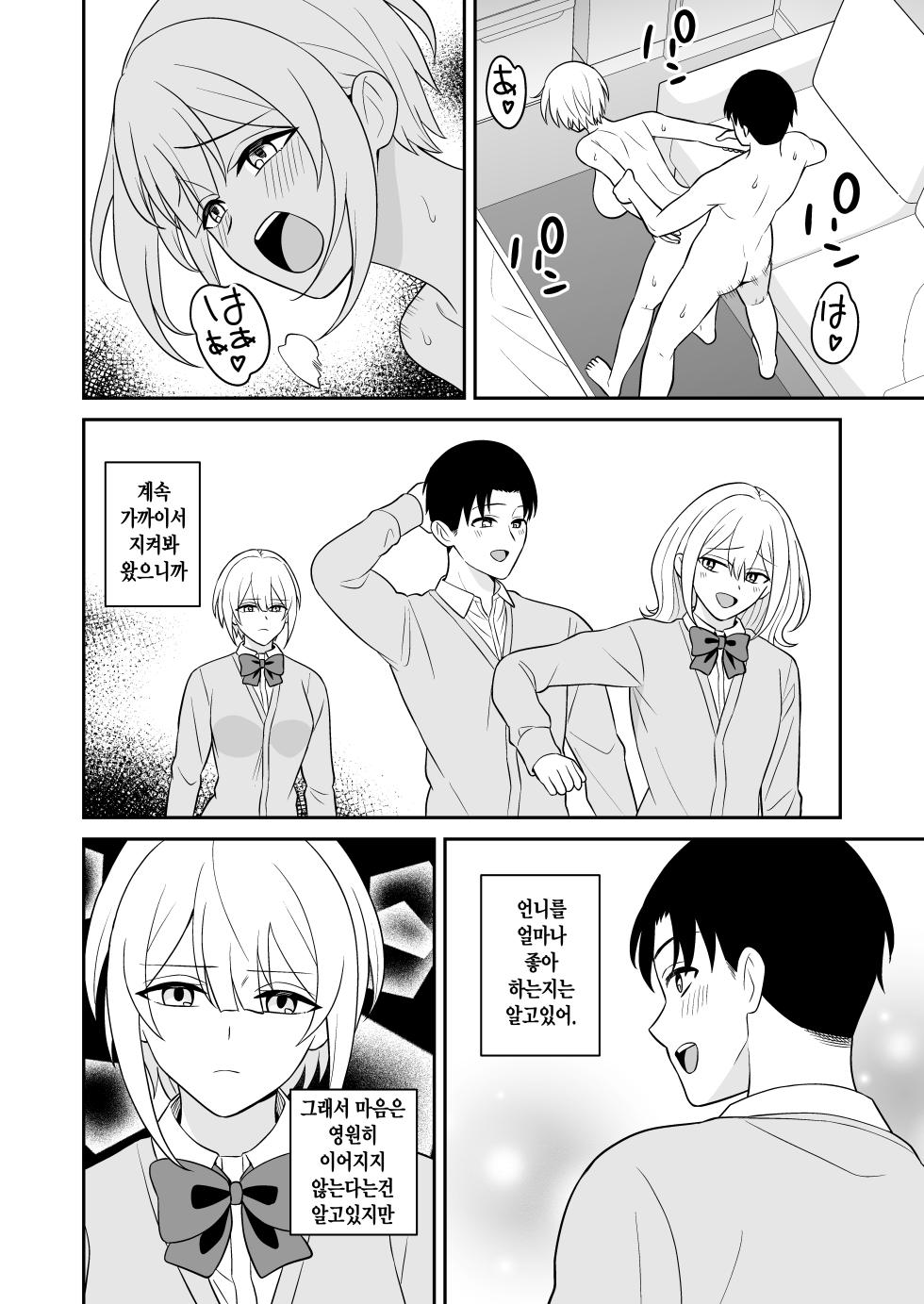 [Turn N] Kanojo no Imouto to Gyaku NTR Watashi no Kata ga Sakini Suki Dattanoni | 여자친구의 여동생과 역NTR-내가먼저좋아했는데 [Korean] - Page 36
