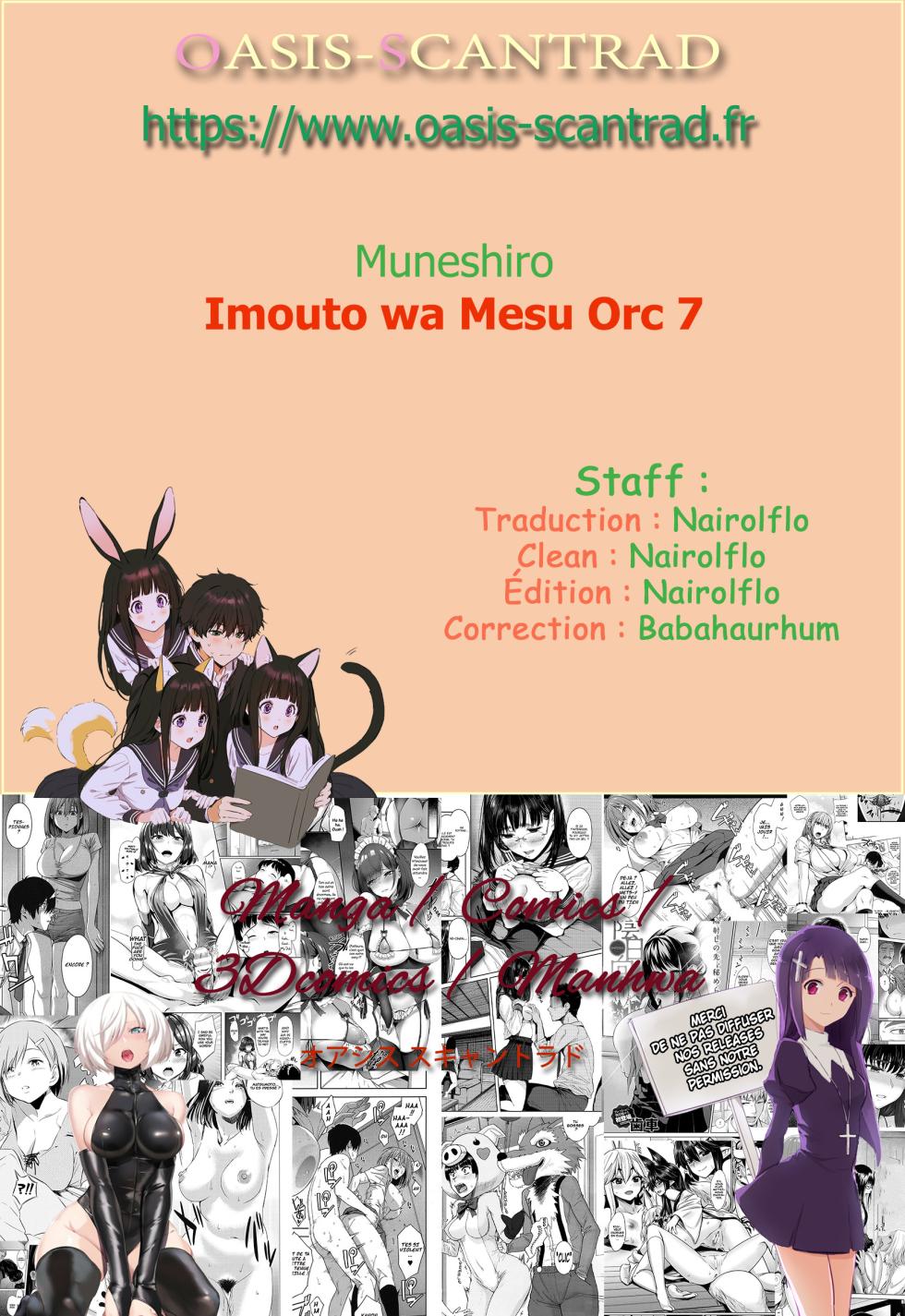 [Hitsuji Kikaku (Muneshiro)] Imouto wa Mesu Orc 7 [French] [O-S] [Digital] - Page 27