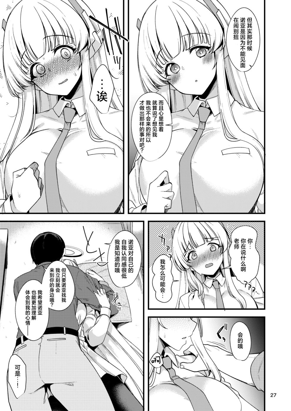 [Ryuukakusan Nodoame (Gokubuto Mayuge)] Sensei? Ippai Kiroku shite Kudasai ne? | 老师？请您一定要多多记录下来哦？ (Blue Archive) [Chinese] [欶澜汉化组] [Digital] - Page 27