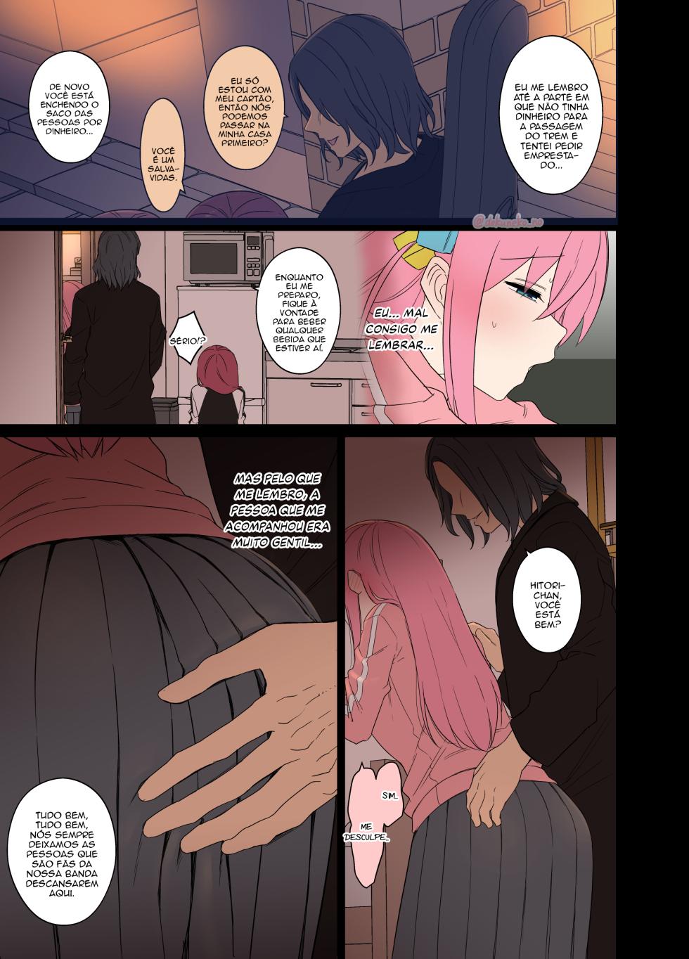 [Dokuneko Noil] Gotou Hitori ni Warui Koto o Suru Hanashi (Zenpen) | Uma história sobre fazer coisa ruins com Gotou Hitori (Parte 1) (Bocchi the Rock!) [Portuguese-BR] [TraduZion] - Page 4