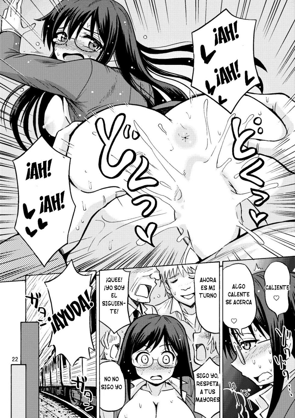 [Yoshida Gorou Shoukai (Yoshida Gorou)] TS Chikan Sousakan [Spanish] [TF SCANS] [Digital] - Page 23