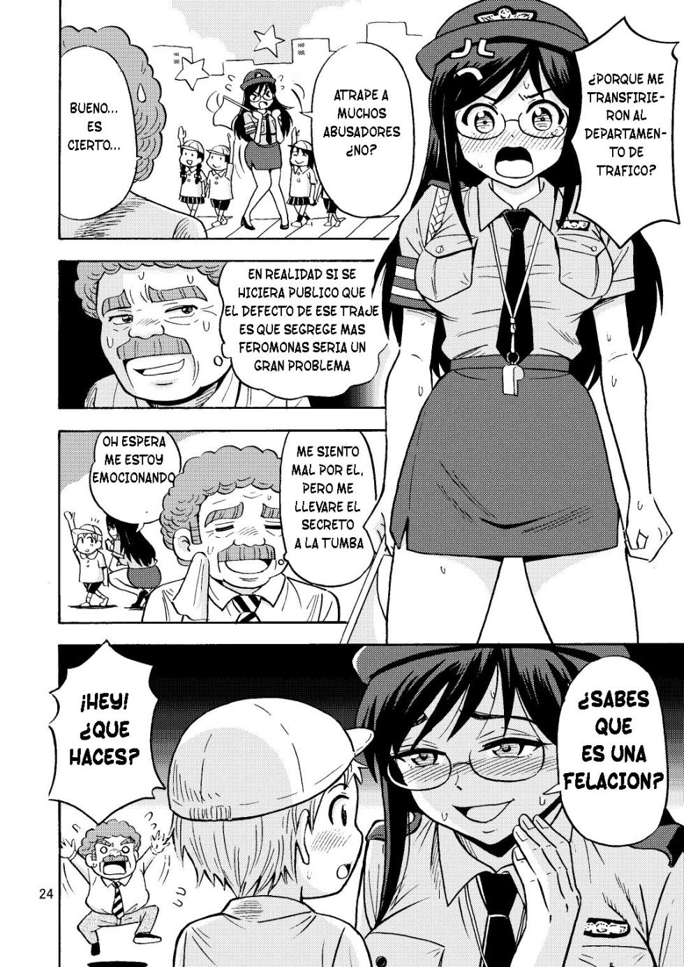 [Yoshida Gorou Shoukai (Yoshida Gorou)] TS Chikan Sousakan [Spanish] [TF SCANS] [Digital] - Page 25