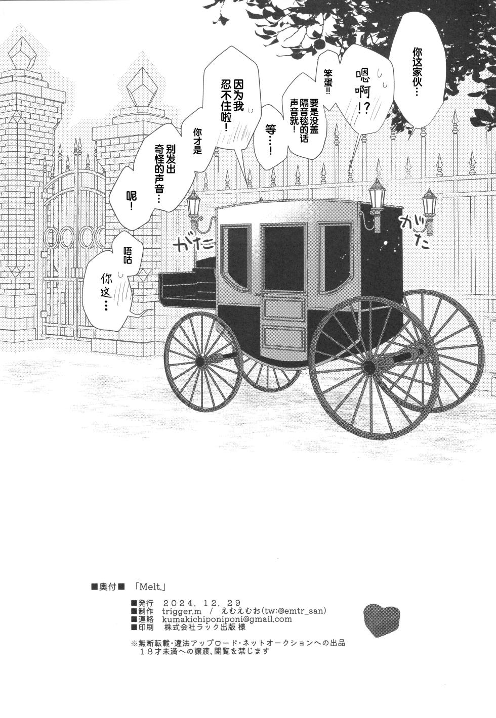 (C105) [trigger.m (Emu Emuo)] Melt. (Sword Art Online) [Chinese] [B_Meow个人汉化] - Page 32