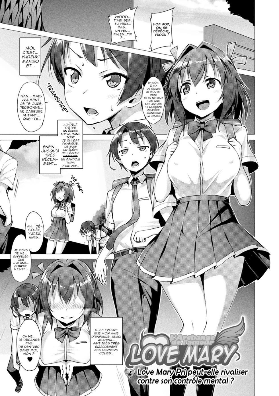 [Satou Kuuki] Aisei Tenshi Love Mary ～Akusei Jutai～ | L'Archange de l'amour Love Mary ～Naissance d'un blasphème～ [Decensored] [French] [Digital] - Page 31