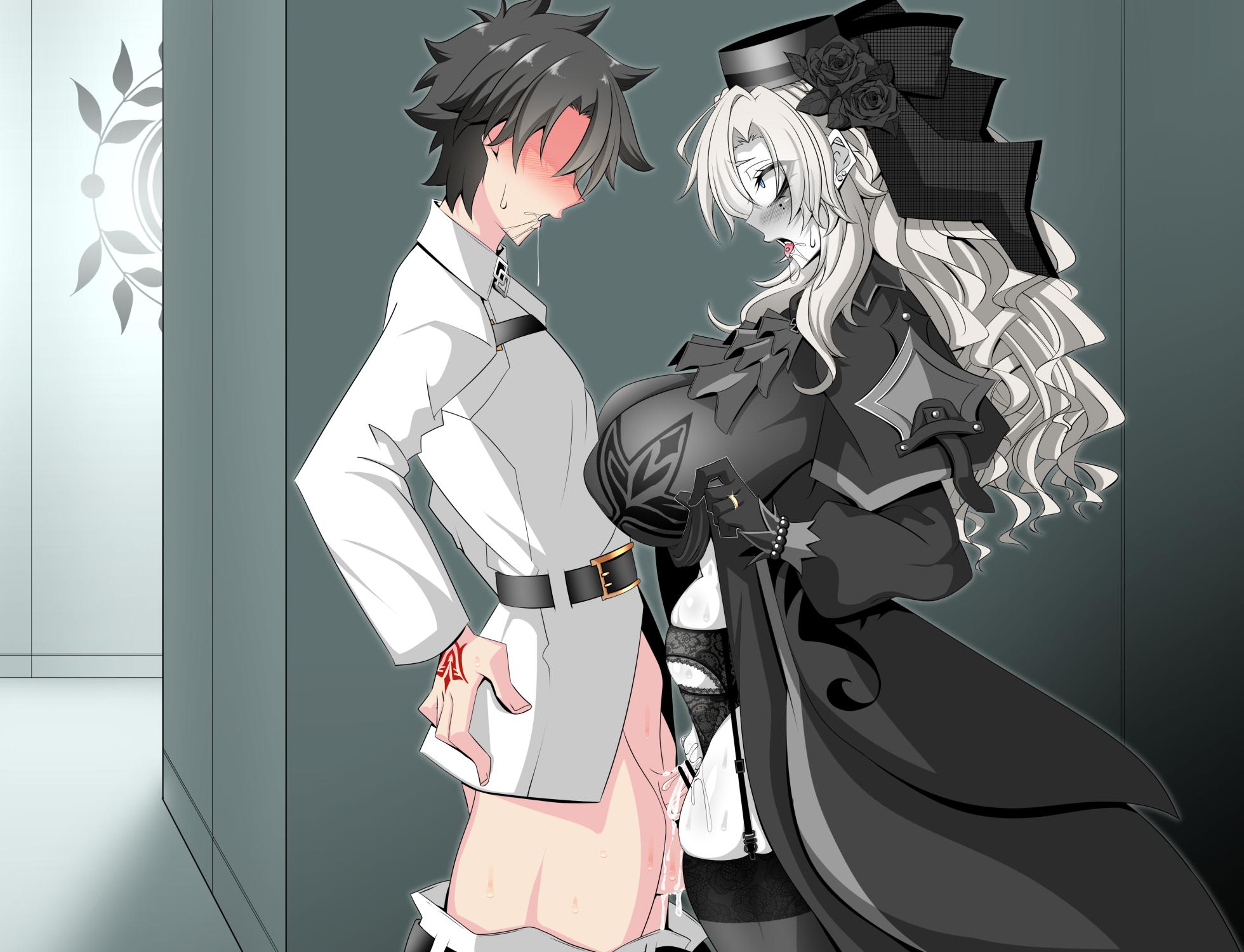 [Aogiri]『Kriemhild and Pure Love NTR Cheating Erotica: A Close Call in the Hallway』-Various Variants- (Fate/Grand Order) - Page 28