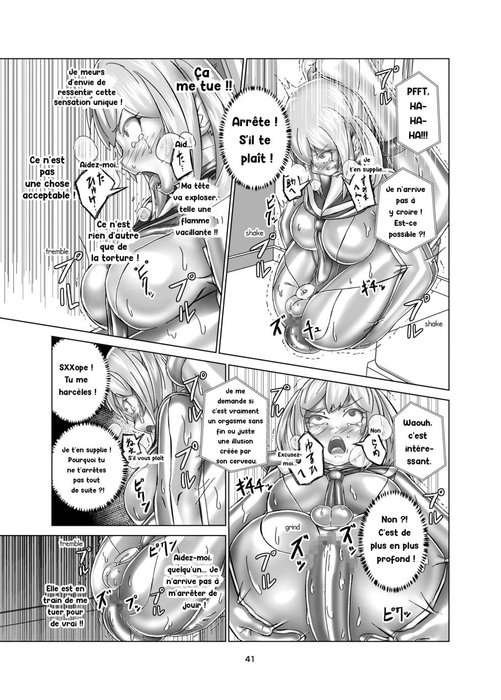[Gumigumi Gou (Gumi11-gou)] Kimi Senyou Kousoku Kyousei Mesuiki Suit | Bondage extrême et essai d'une combinaison Mesuiki avec vous ! [French] [Saomora] [Digital] - Page 40