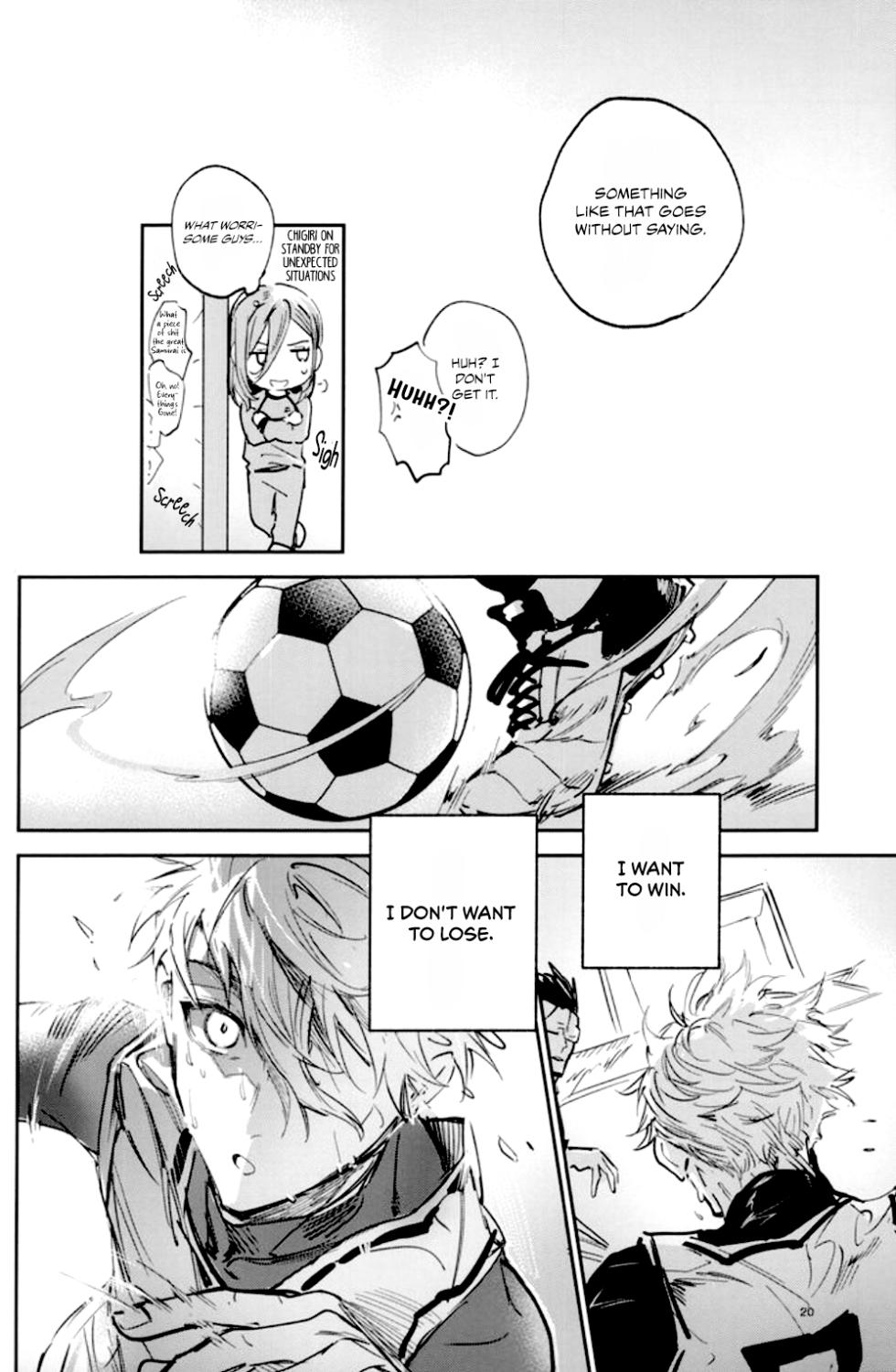 (Chou Seishun Egoism 2023) [Bomber Tarou (Bomber Tarou)] VIVID ADDITIVE MIXTURE (Blue Lock) [English] {MissionStart Scans} - Page 17