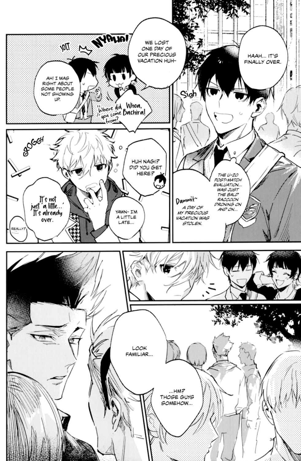 (Chou Seishun Egoism 2023) [Bomber Tarou (Bomber Tarou)] VIVID ADDITIVE MIXTURE (Blue Lock) [English] {MissionStart Scans} - Page 31