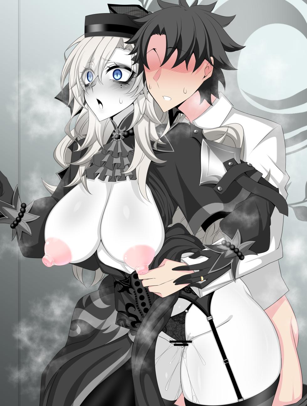 [Aogiri]『Kriemhild and Pure Love NTR Cheating Erotica: Secretly Frustrated Mating in the Hallway♥』-Limited Exposure Edition Various Variants- (Fate/Grand Order) - Page 34