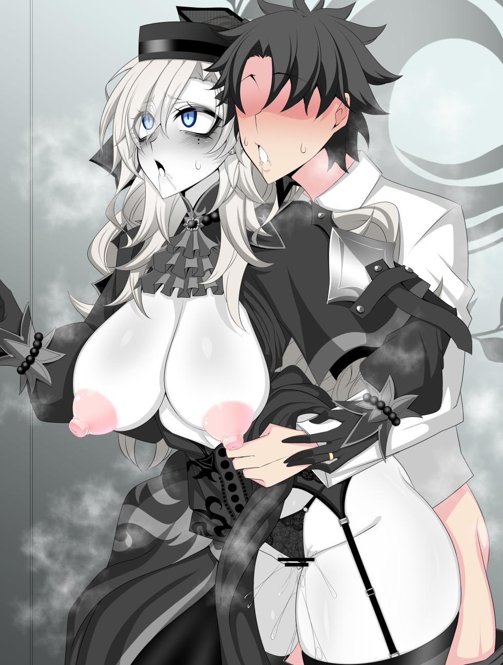 [Aogiri]『Kriemhild and Pure Love NTR Cheating Erotica: Secretly Frustrated Mating in the Hallway♥』-Limited Exposure Edition Various Variants- (Fate/Grand Order) - Page 35