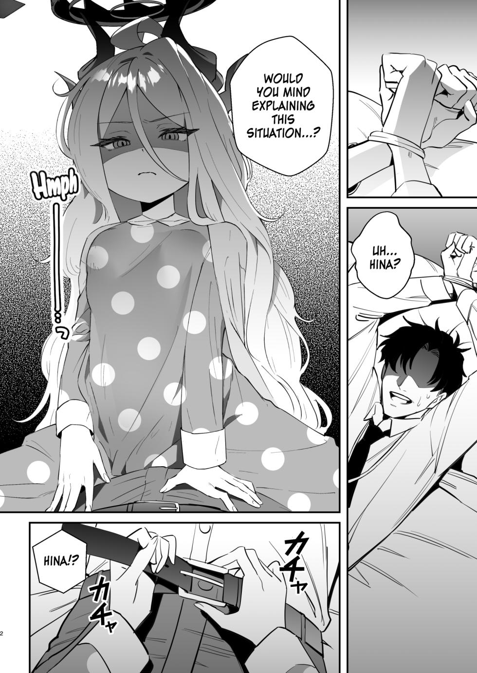 [Ookina Gomibako (Oki Nagomi)] Kyou wa Watashi ga Ganbaru kara! | I'll take care of you! (Blue Archive) [English] [SDF] [Digital] - Page 3