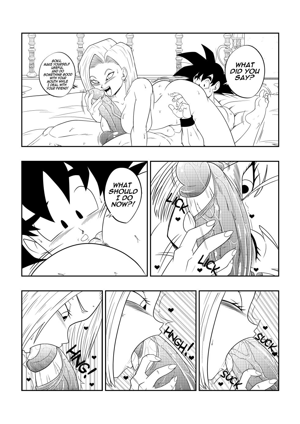 [Son Gokhan] Dragon Ball Z: AMONG THE SHADOWS OF THE PALACE (Completed comic) - Page 34