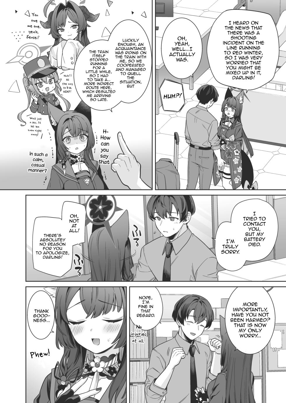 [NOMIYAGUMI (Ichinomiya)] Junjou ♥ Renjou Hatsujou Kitsune -4- | Pure ♥ Lovestruck Fox in Heat -4- (Blue Archive) [English] [mysterymeat3] [Digital] - Page 25