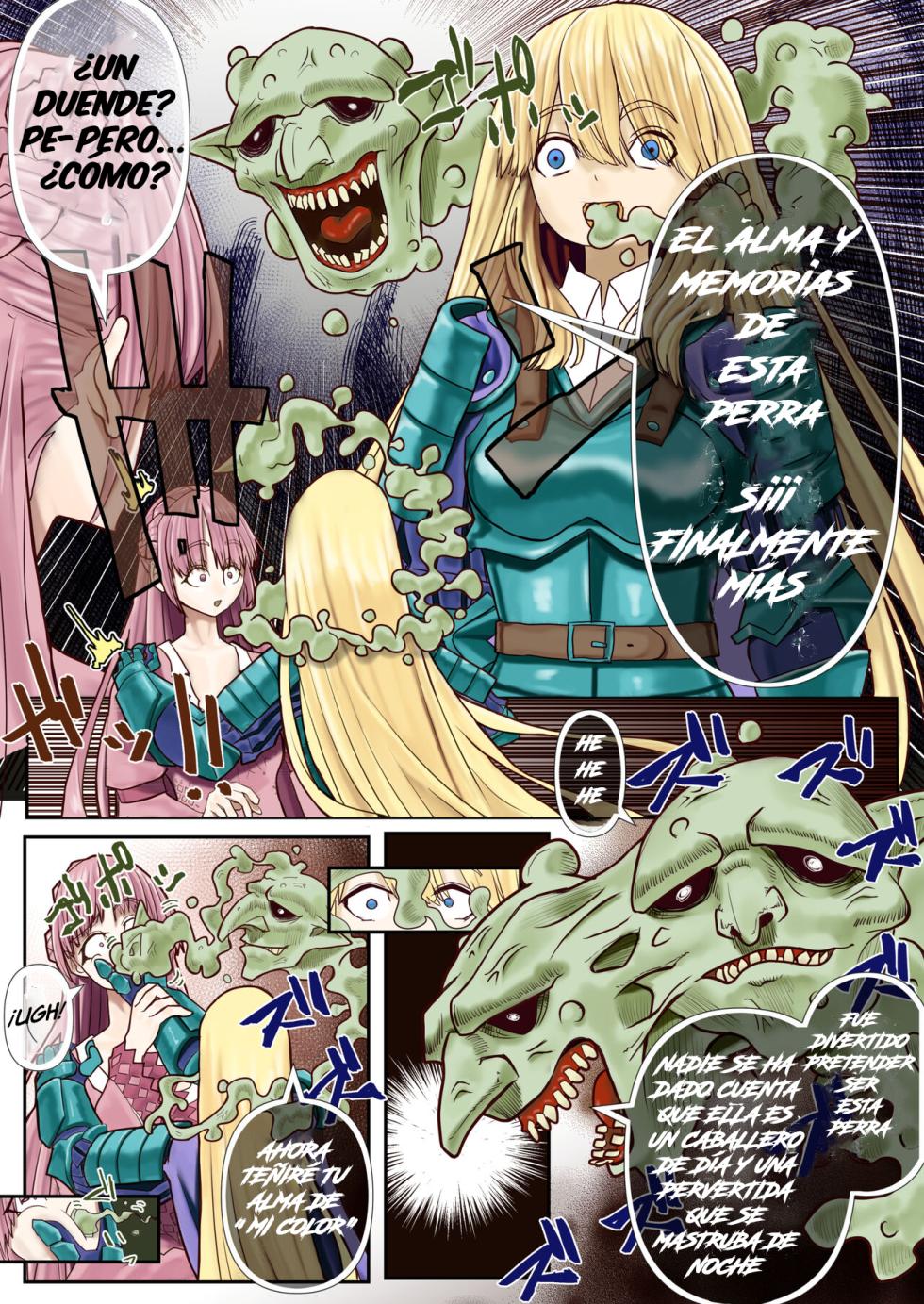 [Hikikomorisuto] Goburin Hyoui ~ Nottorareta Onna Kishi ~ [TF SCANS] - Page 9