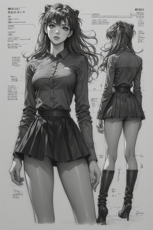 Falcon Angel AI - Asuka Langley part 3 [AI Generated] - Page 6