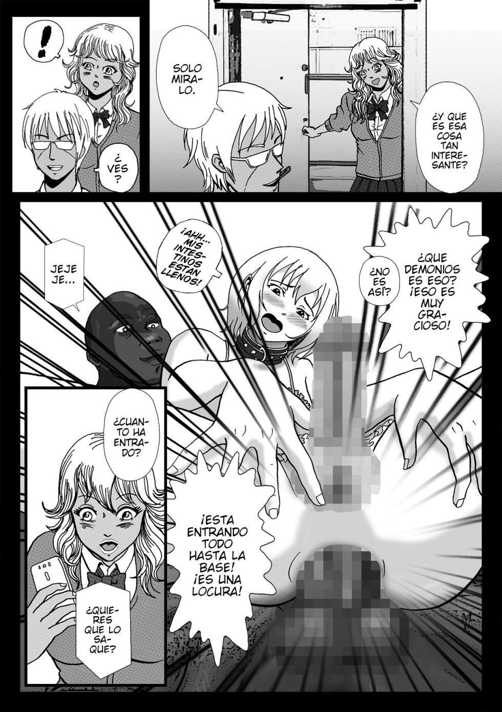 [B Kaiman] Rachirarete Kuro Dekamara Chuudoku ni Sarechatta Ore [Spanish] [DelNero] - Page 34