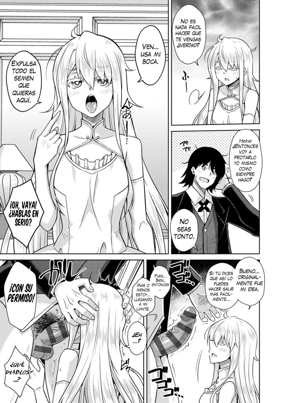 [Nikusoukyuu.] Sei o Kurau Oni no Tsubomi [Digital Tokusouban] - Little devil sucking sperm and souls [Spanish] [H-D-B] [Digital] [Ongoing] - Page 6