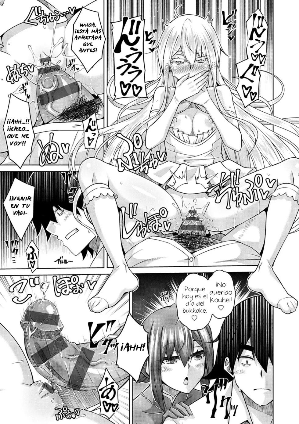 [Nikusoukyuu.] Sei o Kurau Oni no Tsubomi [Digital Tokusouban] - Little devil sucking sperm and souls [Spanish] [H-D-B] [Digital] [Ongoing] - Page 36