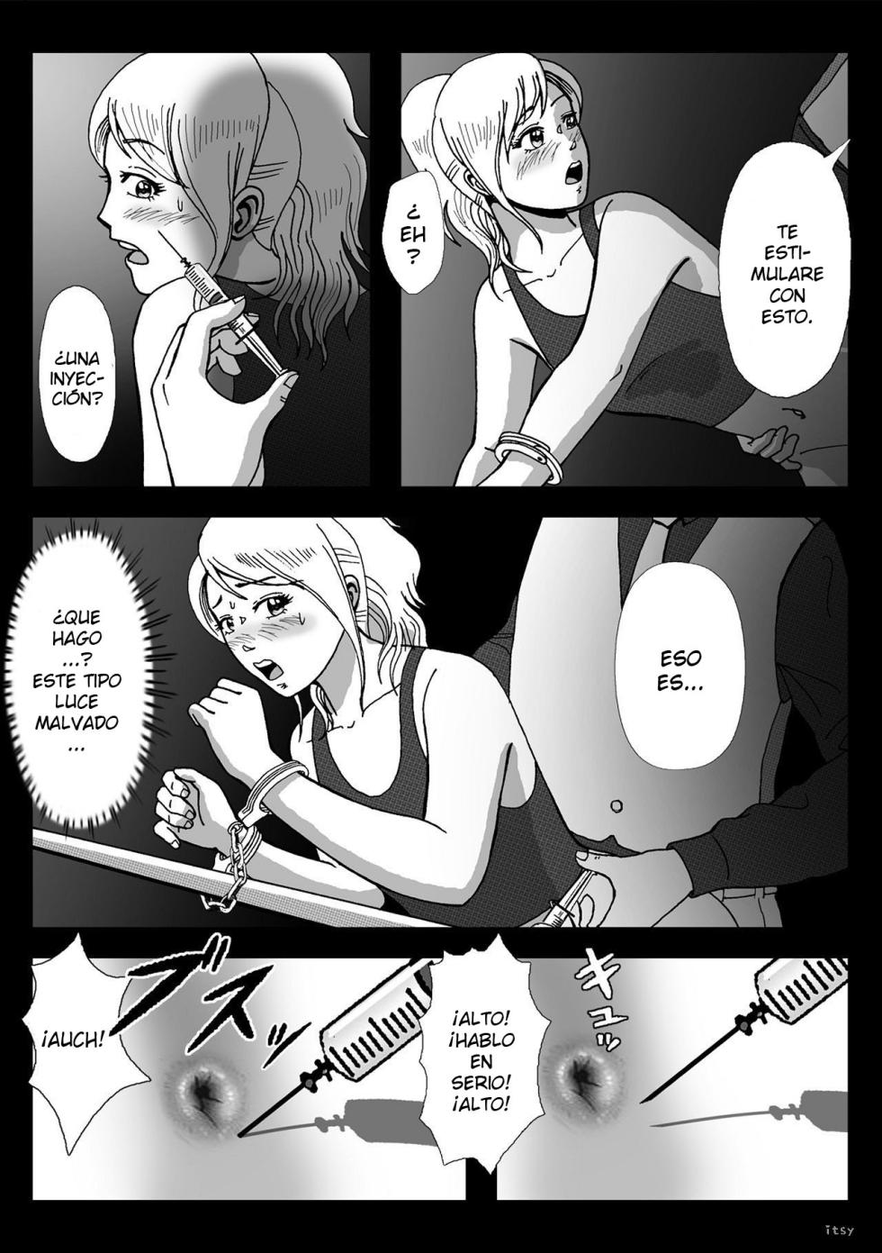 [B kaiman] Josou Shite Hattenba ni Ittara Newhalf Shoufu ni Sarechaimashita [Spanish] [DelNero] - Page 38