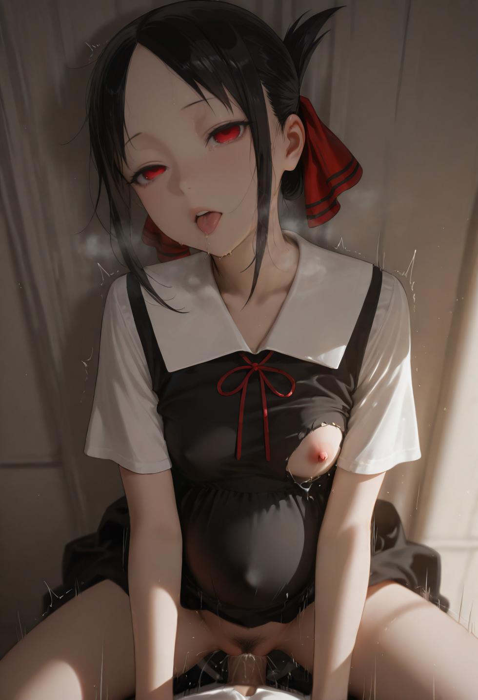 【at-sa-kon13】Kaguya Shinomiya [AI Generated] - Page 2