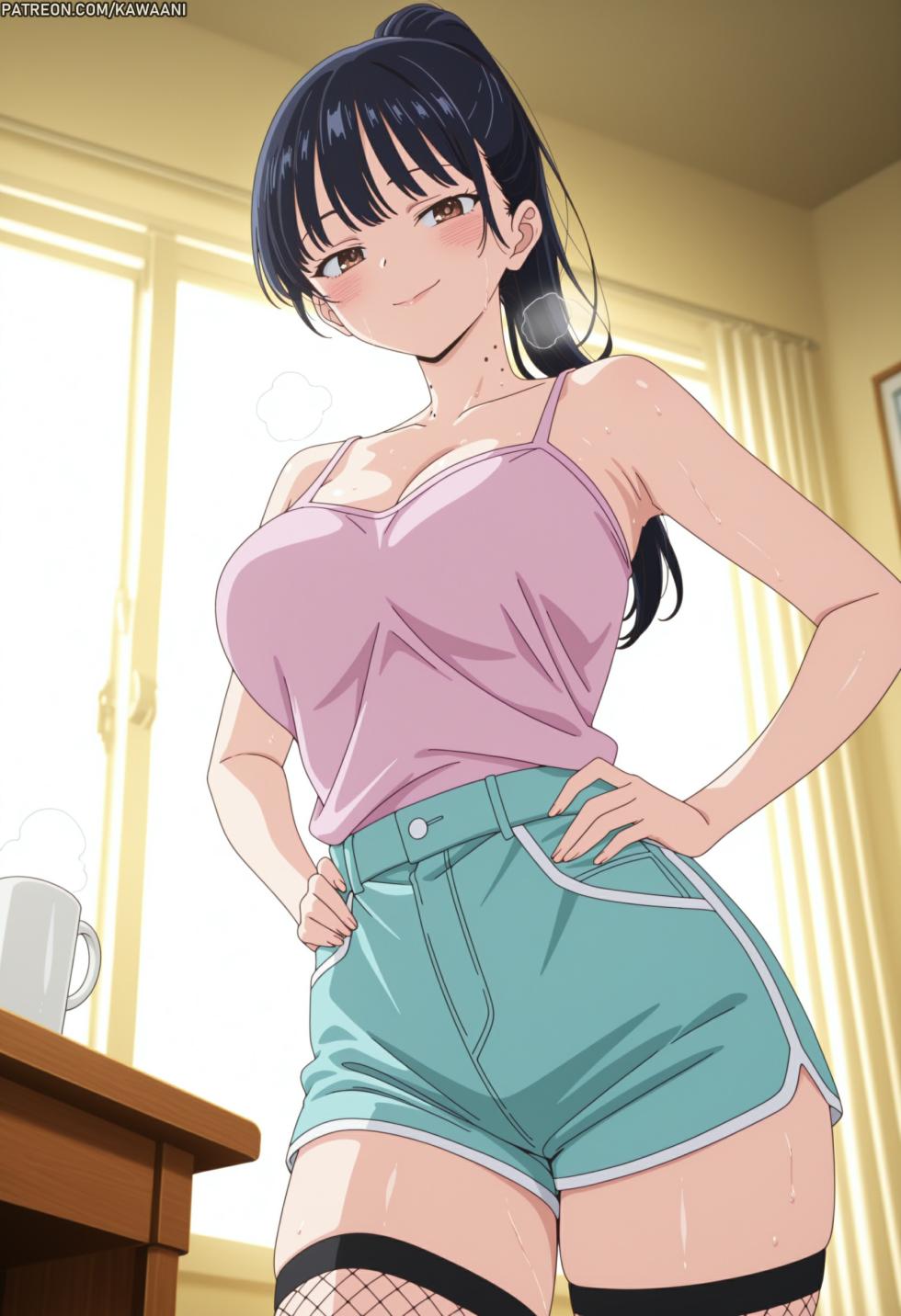 Anna Yamada | The Dangers in My Heart 89P（額外）（Patreon） [AI Generated] - Page 11