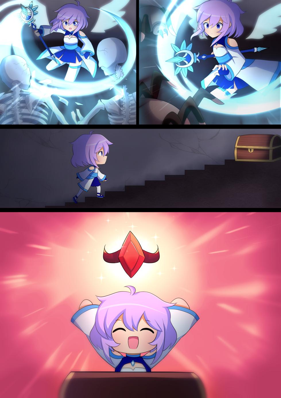 [LAZZYSIN] Femboy Mage Espen VS Suction Worm | 男娘魔法师埃斯彭 VS 吸噬蠕虫 [挥手的骑士个人汉化] - Page 6