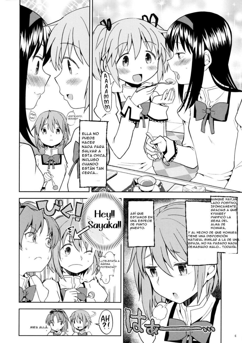 (C88) [Nedaore (Ayane)] Itsuka Enkan de Aetara | We'll Meet When Life Comes Full Circle (Puella Magi Madoka Magica) [Espanish) - Page 9