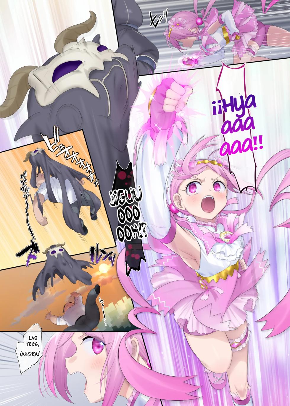 Mugen Seiki EX-Phantom Season 1 ~Karada o Otosareru Ruriiro no Mahou Shoujo~ [Hiiragi Popura] [Spanish] [TF Scans] - Page 18