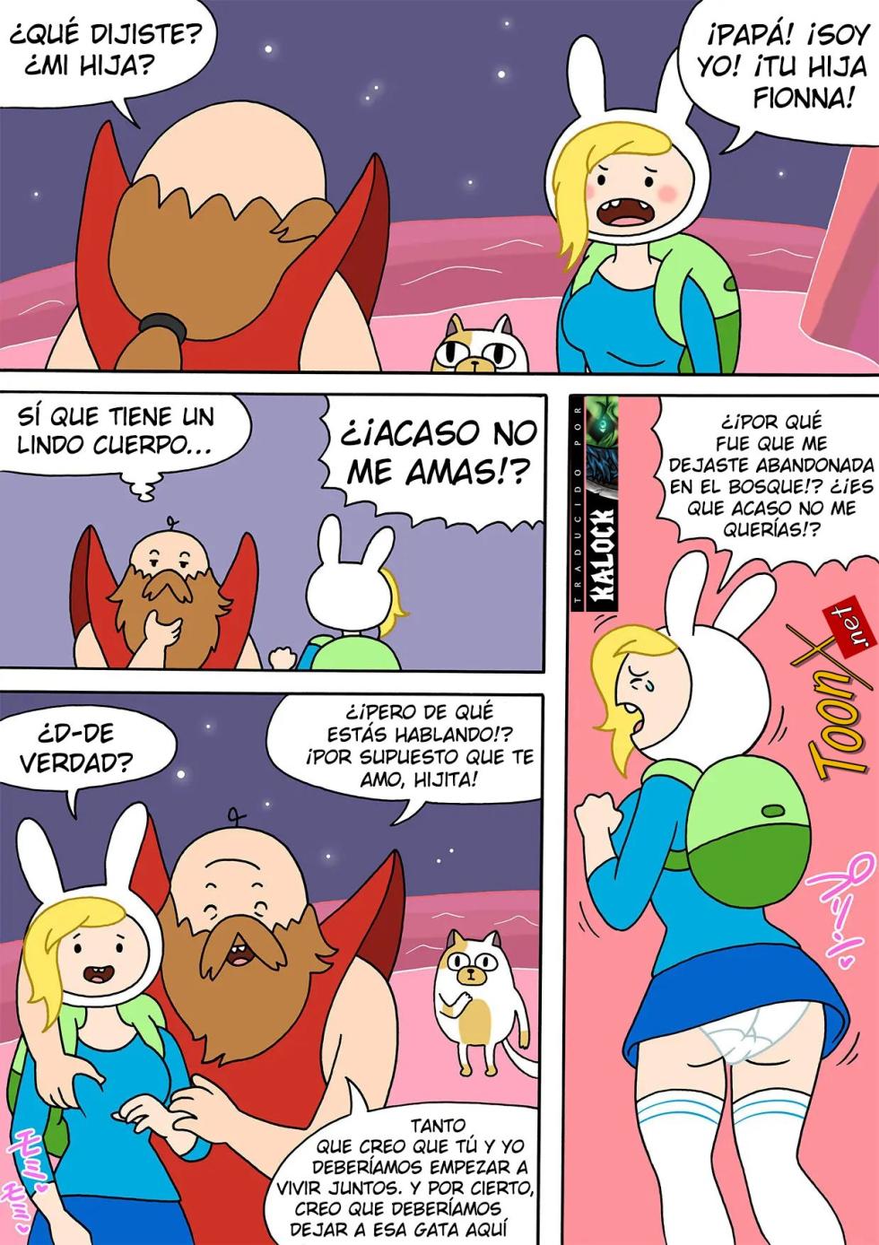 [Oberon Chuusa] Si Finn Hubiese sido Fionna… (Adventure Time) (Spanish) [kalock & ToonX] - Page 1
