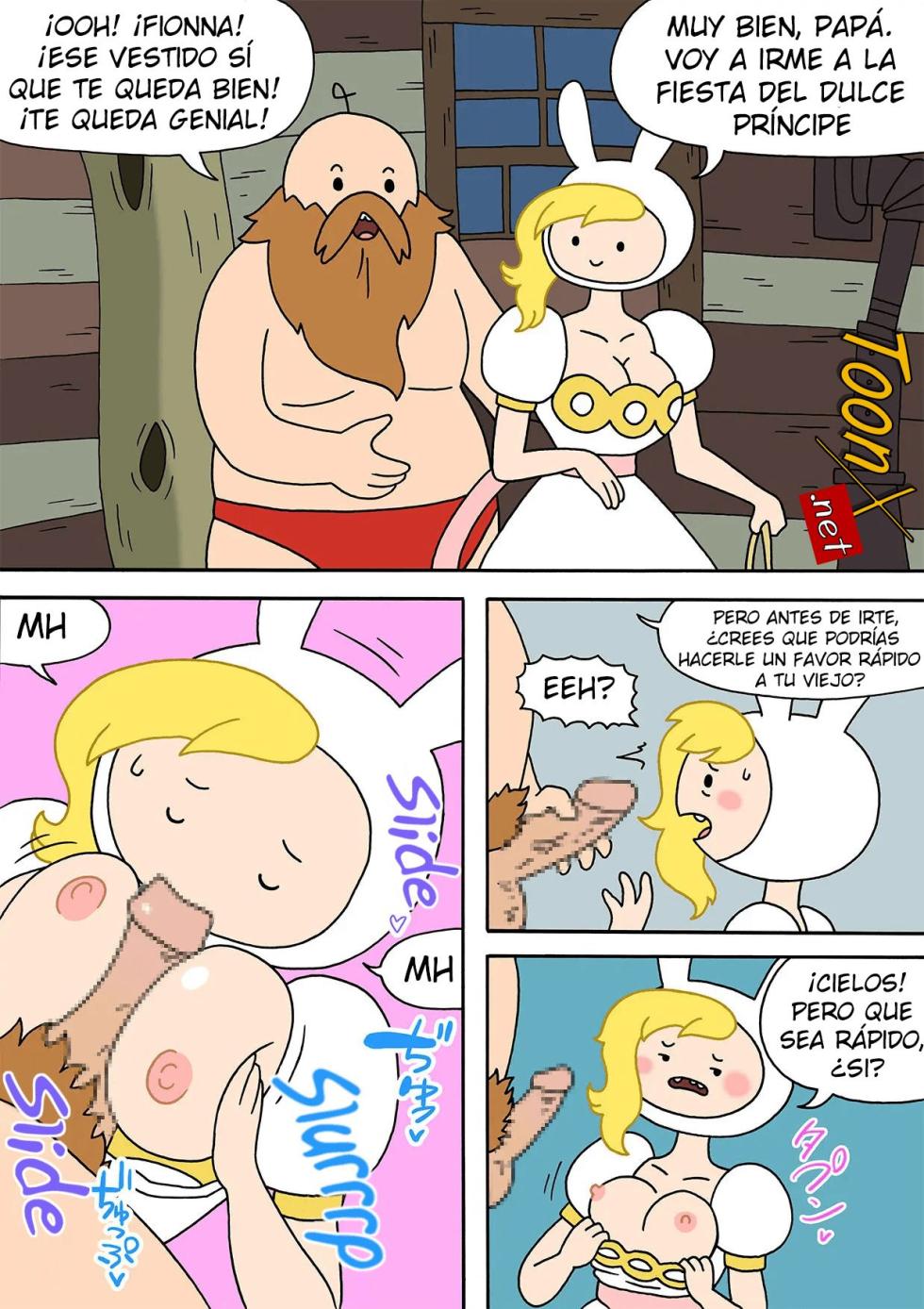 [Oberon Chuusa] Si Finn Hubiese sido Fionna… (Adventure Time) (Spanish) [kalock & ToonX] - Page 14