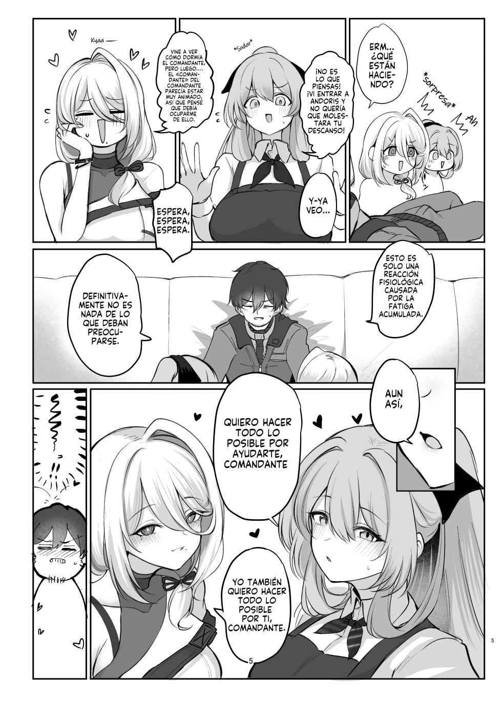 [Hello Girls! (10eki)] Amaama Ningyou (GIRLS' FRONTLINE 2: EXILIUM) [Spanish][Digital] - Page 5