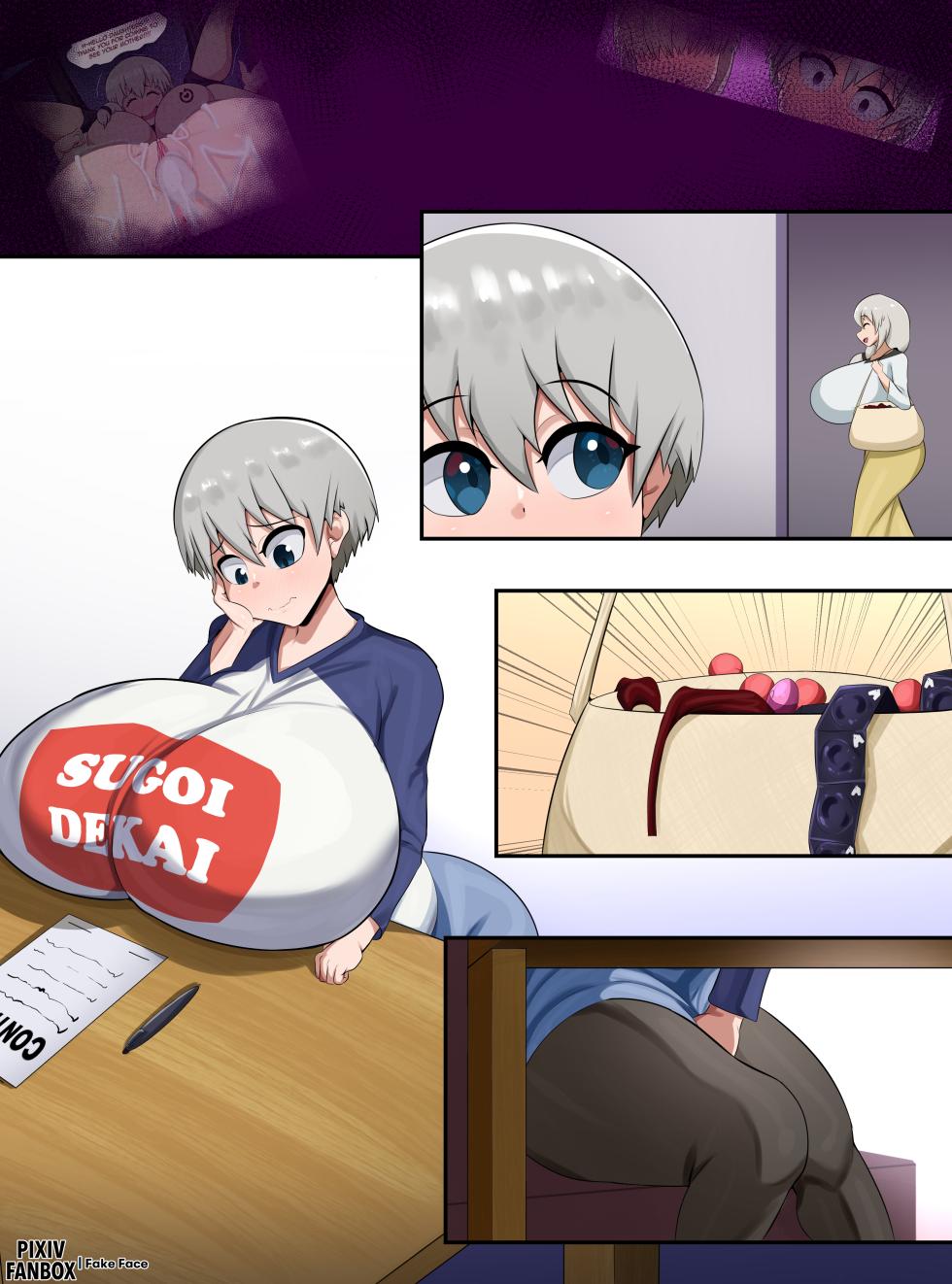 [Fake Face] UZAKI HANA! - Page 1