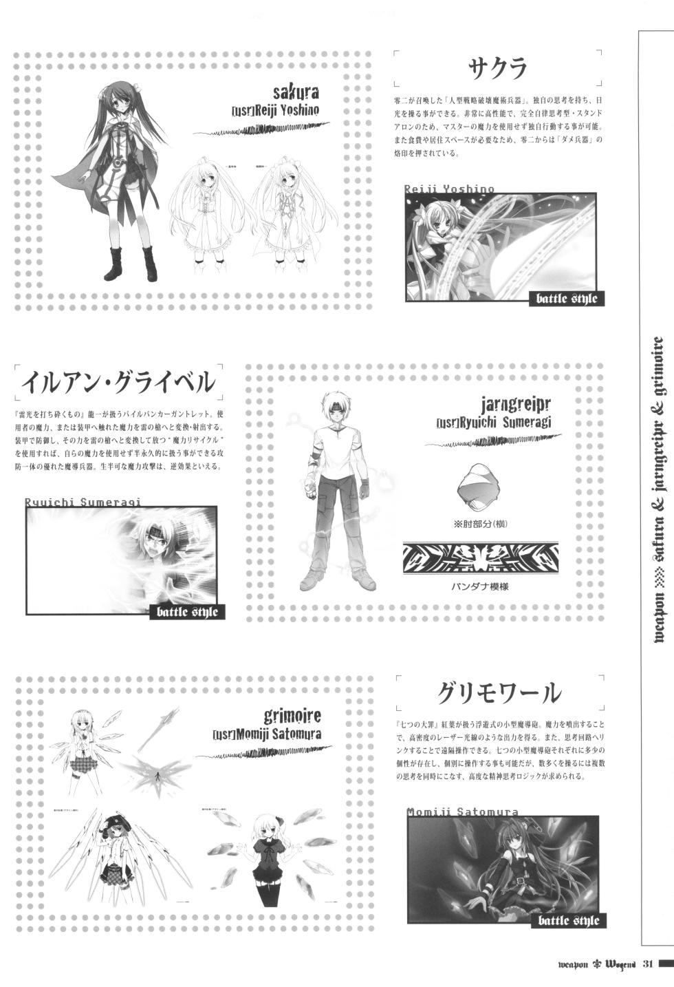 [La'cryma (ラクリマ)] fortissimo EXA//Akkord：Bsusvier art book "Wogend" - Page 31