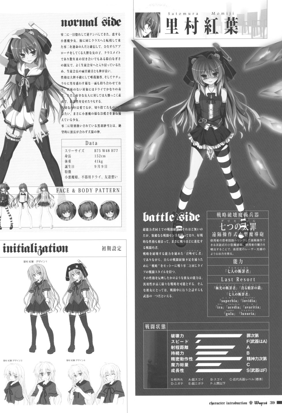 [La'cryma (ラクリマ)] fortissimo EXA//Akkord：Bsusvier art book "Wogend" - Page 39